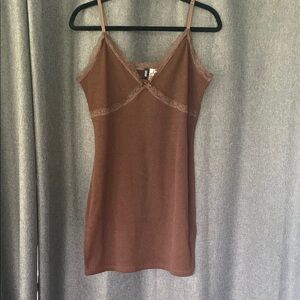 H&M Divided Rich Brown Garment